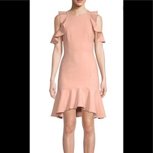 CINQ À SEPT NWT ruffle mini dress Pastel size 2
